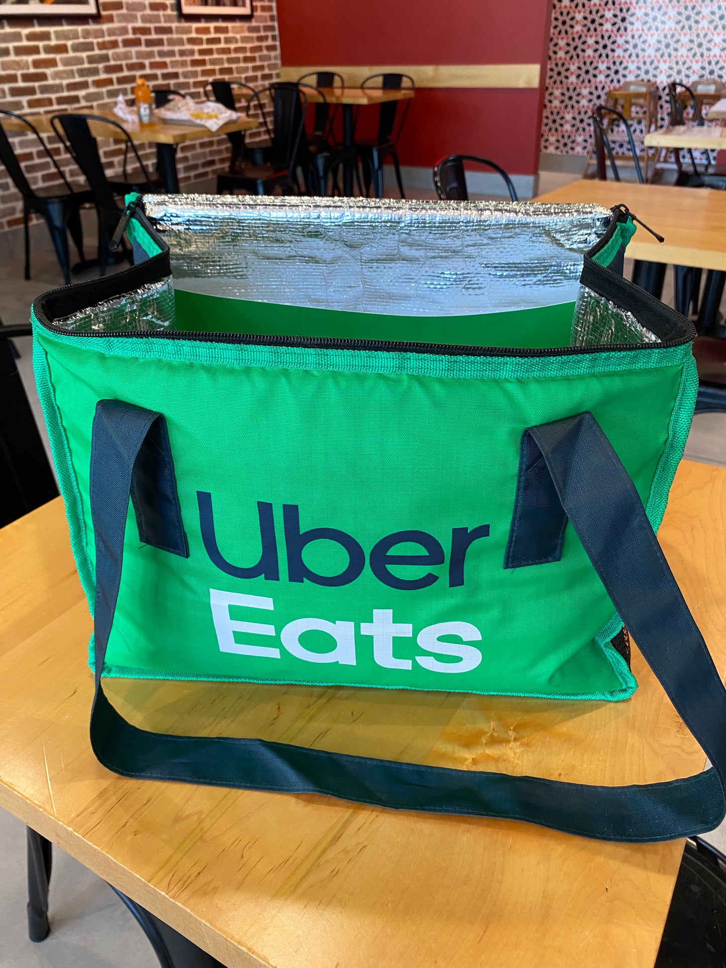 Official Uber Eats Branded Tote Bag