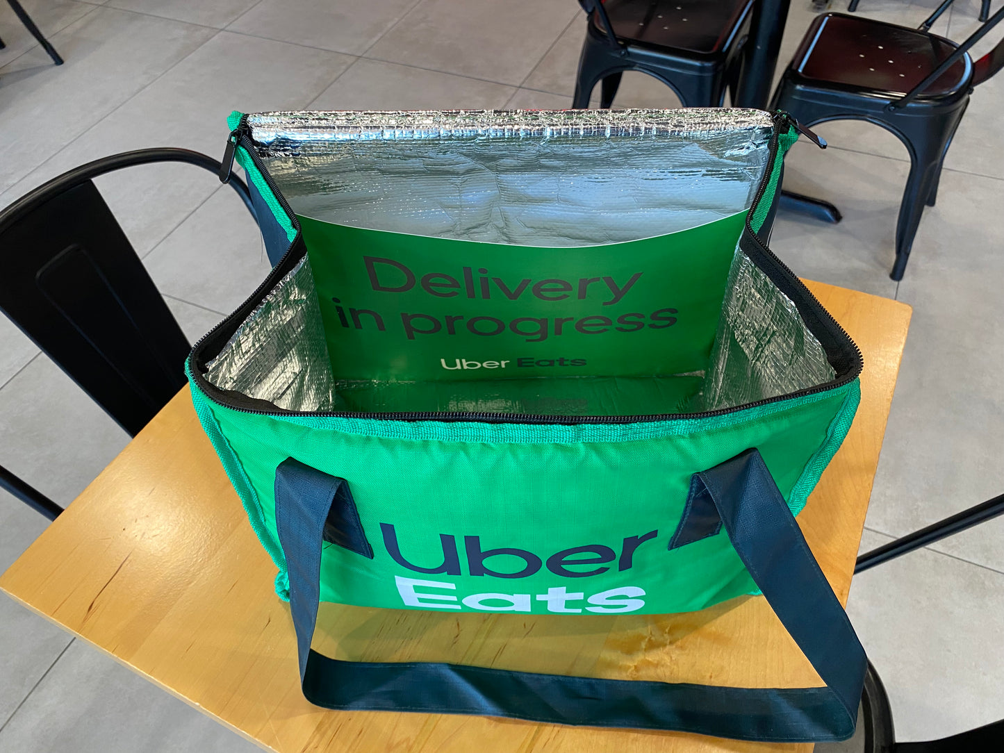 Official Uber Eats Branded Tote Bag