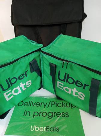 Official Uber Eats Branded Tote Bag